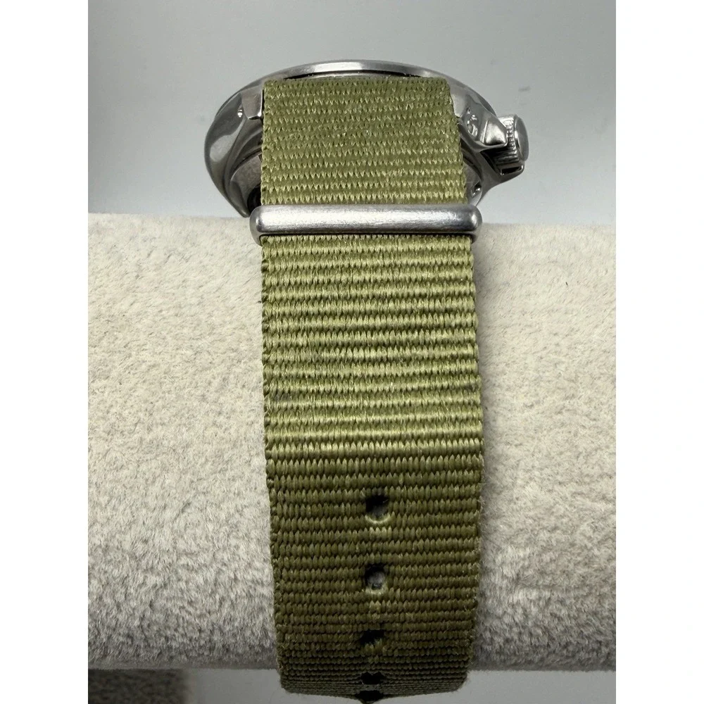 Seiko Green Dial 4R36-08L0 Automatic Mens Working Watch 40MM 9